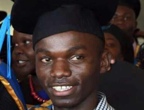 Charles Odongo graduate with Bsc.Education currently working with save the children International in Dadaab